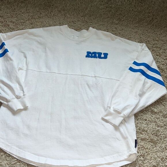 Disney Parks Monsters University Spirit Jersey Long Sleeve Shirt Medium - Picture 3 of 10